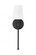 1-Light Wall Sconce Matte Black (670|16101-MB)