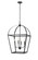 Kelsey 4-Light Pendant light Matte Black (670|13904-MB)
