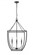 Kelsey 4-Light Pendant light Matte Black (670|13804-MB)