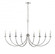 Huxley 8-Light Chandelier Ceiling Light Polished Nickel (670|12408-PN)