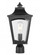 Curry 1-Light Outdoor Post Lantern Powder Coated Black (670|10941-PBK)