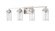 Serena 4-Light Vanity Brushed Nickel (670|10304-BN)