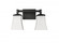 Sonorra 2-Light Vanity Matte Black (670|10202-MB)