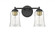 Abilene 2-Light Vanity Matte Black (670|10102-MB)