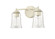 Abilene 2-Light Vanity Cottage White (670|10102-CW)