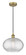 Ithaca - 1 Light - 12 inch - Brushed Brass - Cord hung - Mini Pendant (3442|616-1P-BB-G555-12CL)