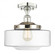 Bridgeton - 1 Light - 12 inch - Polished Nickel - Semi-Flush Mount (3442|616-1F-PN-G692-12)