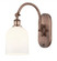 Bella - 1 Light - 6 inch - Antique Copper - Sconce (3442|518-1W-AC-G558-6GWH)