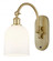 Bella - 1 Light - 6 inch - Satin Gold - Sconce (3442|518-1W-SG-G558-6GWH)