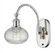 Ithaca - 1 Light - 6 inch - Polished Nickel - Sconce (3442|518-1W-PN-G555-6CL)