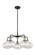 Ithaca - 5 Light - 26 inch - Black Antique Brass - Chandelier (3442|516-5CR-BAB-G555-8CL)