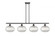 Ithaca - 4 Light - 48 inch - Oil Rubbed Bronze - Cord hung - Island Light (3442|516-4I-OB-G555-10CL)