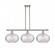 Ithaca - 3 Light - 39 inch - Polished Nickel - Cord hung - Island Light (3442|516-3I-PN-G555-12CL)