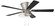 Insight 52'' 5-Blade Ceiling Fan Brushed Nickel Finish, Black Walnut/Greywood Blades (20|IST52BNK5)