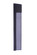 Tony Large Outdoor LED Pocket Sconce in Midnight (20|ZA6222-MN-LED)
