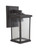 Resilience 1 Light Medium Outdoor Wall Lantern in Bronze, Clear Lens (20|ZA2414-BZ-C)