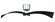 Tern 52'' 2-Blade Ceiling Fan in Flat Black/Polished Nickel w/ Flat Black Blades; Not Light Kit A (20|TRN52FBPLN2)