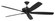 Santori 72'' 5-Blade Indoor/Outdoor (Damp) Ceiling Fan in Flat Black w/ Flat Black Blades; Light  (20|SNT72FB5)