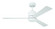 McCoy 52'' 3-Blade Celling Fan in White w/ White Blades; Light Kit Included (optional) (20|MCY52W3)
