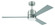 McCoy 52'' 3-Blade Ceiling Fan in Brushed Polished Nickel w/ Brushed Nickel Blades; Light Kit Inc (20|MCY52BNK3)