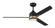 Fuller 52'' 3-Blade Ceiling Fan in Flat Black/Satin Brass w/ Flat Black Blades; Light Kit Include (20|FUL52FBSB3)