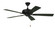 Eos 52'' 5-Blade Ceiling Fan in Espresso w/ Espresso/Walnut Blades; Light Kit Optional (Not Inclu (20|ECF52ESP5-ESPWLN)
