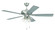 52'' Ceiling Fan w/Blades, 4 Clear Glass LED Lights (20|ECF104BNK5-BNGW)