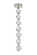 Jackie 7 Light LED Pendant in Polished Nickel (20|59491-PLN-LED)