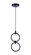 Context 2 Light LED Pendant in Flat Black (20|59392-FB-LED)