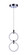 Context 2 Light LED Pendant in Chrome (20|59392-CH-LED)