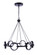 Context 6 Light LED Chandelier in Flat Black (20|59326-FB-LED)