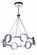 Context 6 Light LED Chandelier in Chrome (20|59326-CH-LED)