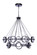 Context 15 Light LED Chandelier in Flat Black (20|59315-FB-LED)