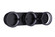 Context 3 Light LED Vanity in Flat Black (20|59303-FB-LED)