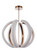 Unwind Large LED Pendant in Satin Brass (20|58891-SB-LED)
