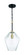 Avante Grand 1 Light Pendant in Flat Black/Satin Brass (20|56992-FBSB)