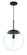 Gaze 12'' 1 Light Pendant in Flat Black (20|56892-FB)
