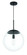 Gaze 12'' 1 Light Pendant in Flat Black (20|56892-FB)