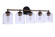 Coppa 5 Light Vanity in Flat Black/Satin Brass (20|18733FBSB5)