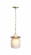 Westwood 11'' LED  Pendant in Alabaster with Brushed Brass Accents (4450|HF7501-BB)
