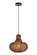 Finola Collection Pendant D11.8'' H12.6 Lt:1 Black and Coffee Finish (758|LDPD2061)