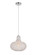 Finola Collection Pendant D11.8 H12.6 Lt:1 Chrome and Clear Finish (758|LDPD2060)