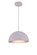 Circa Collection Pendant D11.5in H6.5in Lt:1 white Finish (758|LDPD2041)