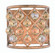 Madison 1 light Golden Iron Wall Sconce Golden Teak (Smoky) Royal Cut Crystal (758|1214W11GI-GT/RC)