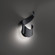 Flamme Outdoor Wall Sconce Light (3612|WS-W18416-BK)