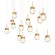 DOUBLE BUBBLE 14LGT LINEAR MULTI 3000K (3612|PD-82014L-BK)