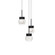 DOUBLE BUBBLE 3LGT ROUND MULTILGT 3000K (3612|PD-82003R-BK)