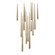 CASCADE 13LGT SQ CRYSTAL MULTI LGT 3500K (3612|PD-41713S-AB)