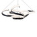WOVEN 52IN ROUND PENDANT 3000K (3612|PD-22452-BK)