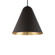 TAPER 22IN CONICAL PENDANT 3000K (3612|PD-12422-BZ/GL)